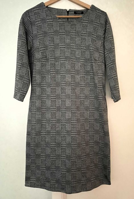 Vestido com padrão axadrezado da Lanidor