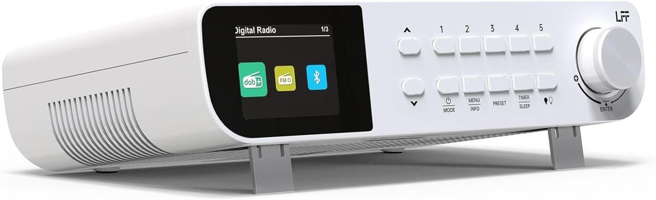 Радіоприймач з Bluetooth, FM та цифровим радіо DAB+ (тільки Київ)