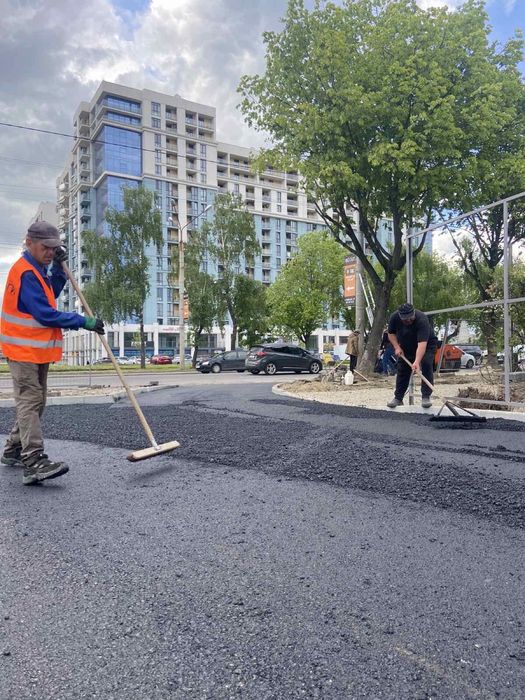 Асфальтування Львів, Ремонт доріг Львів, Асфальт, Гарячий асфальт