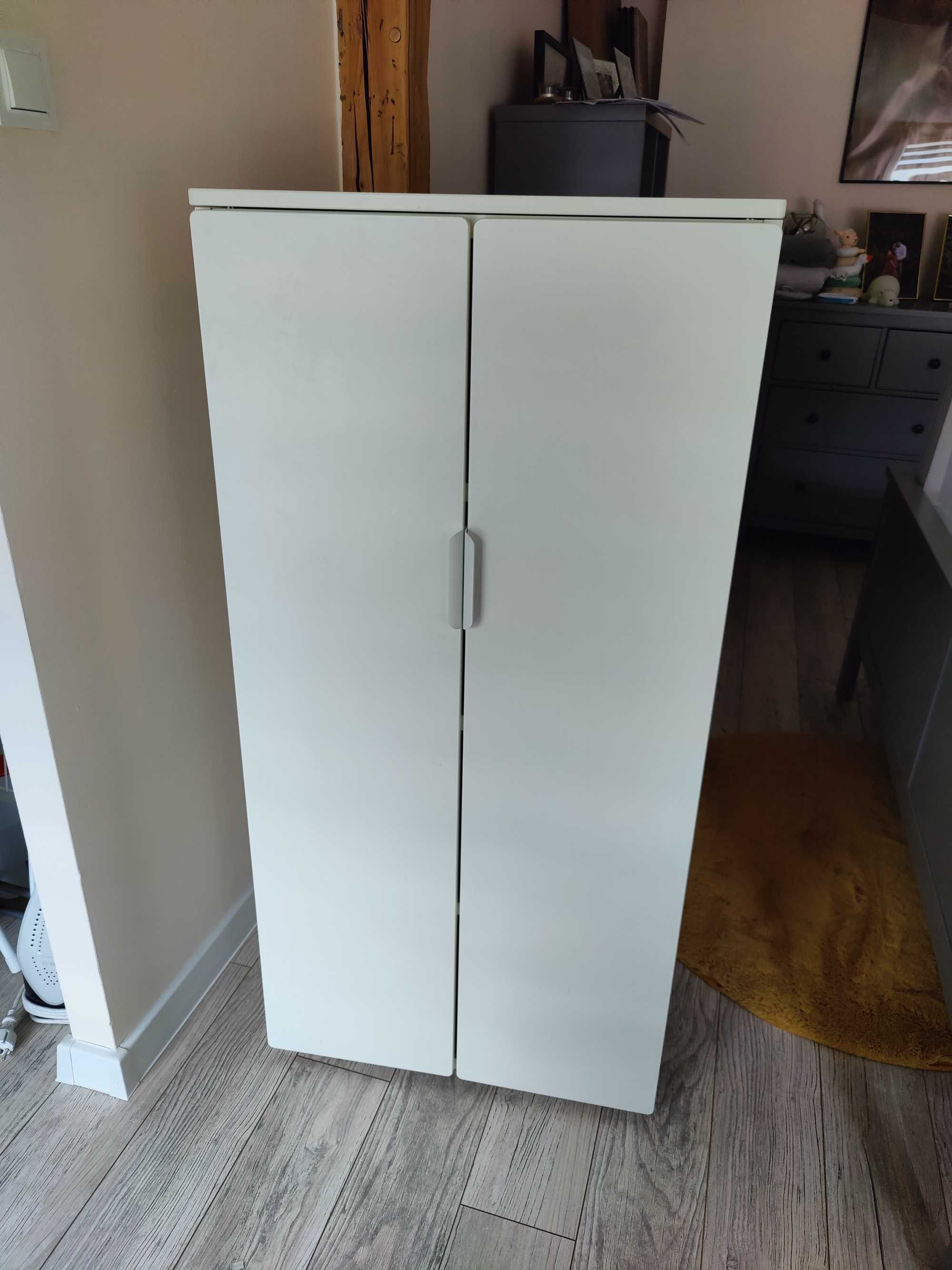 Szafa Ikea SMÅSTAD / PLATSA, Biała, 123x60x42