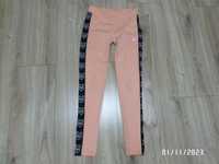 firmowe legginsy dziewczęce-rozmiar-152 cm-S