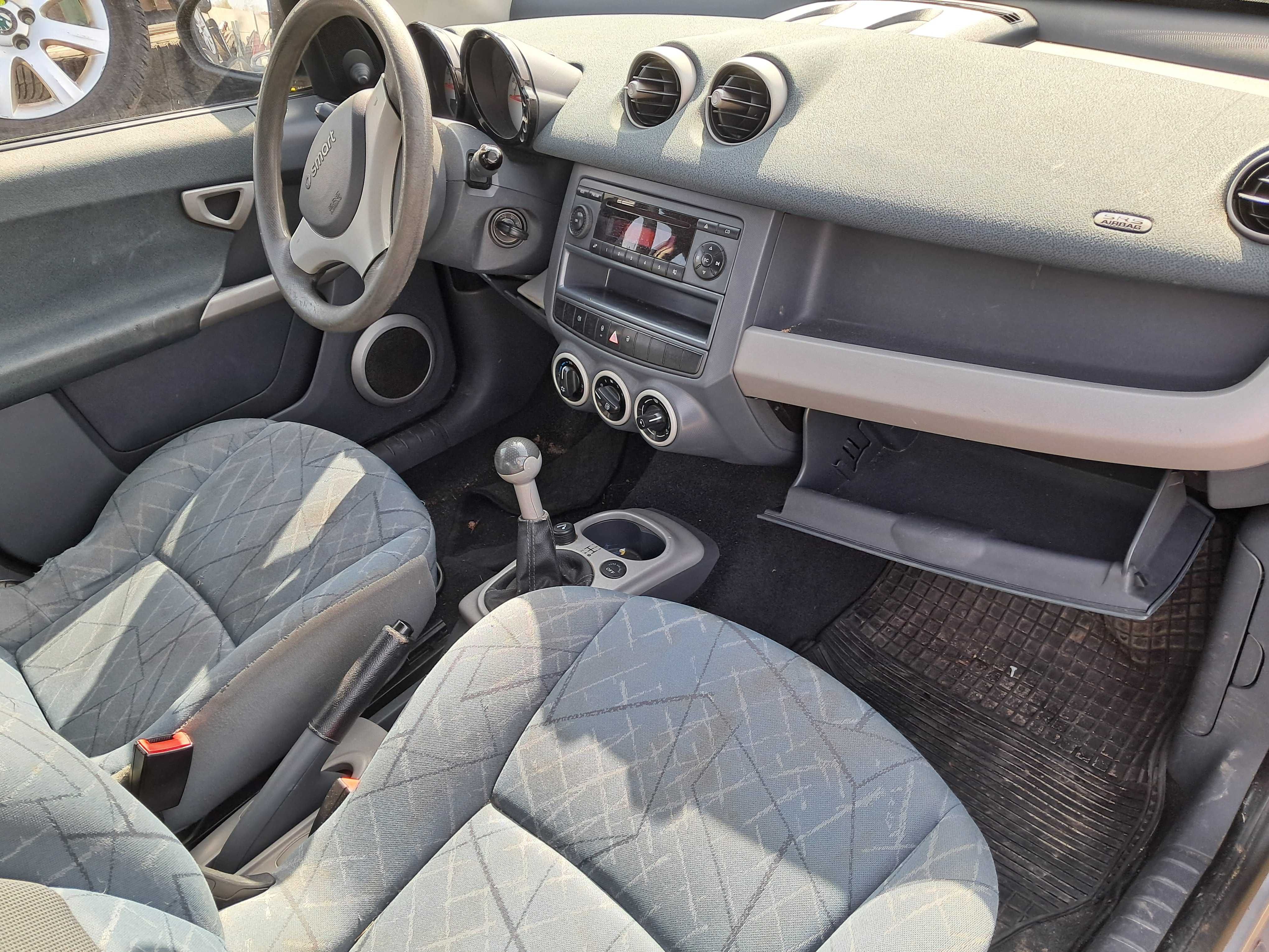 Smart For Four na Części 1.3 Benz. Kompletny Przód Smart ForFour