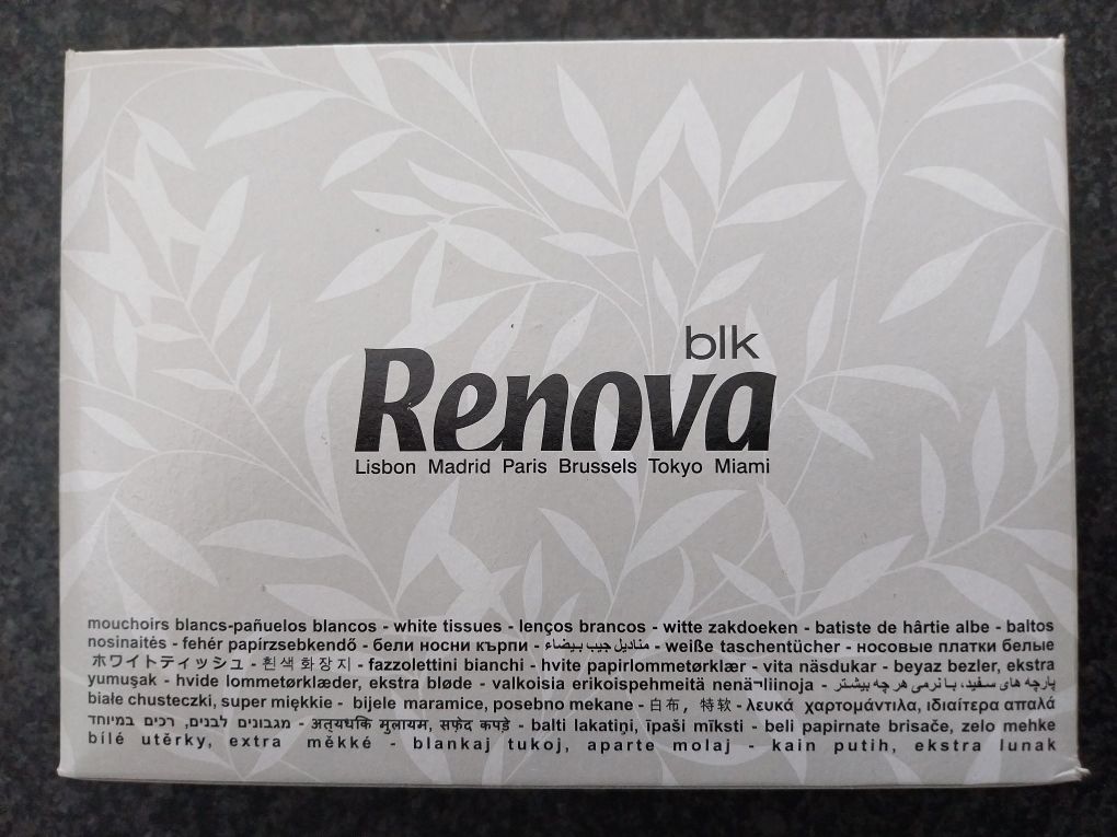 Lenços brancos Renova