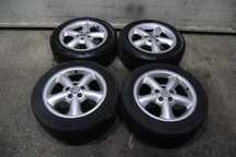 KOŁA FELGI ALUMINIOWE BBS 7M0601025G 5X112 7J ET59 205/55R16 OPONY ZIMOWE VW SHARAN MK I LIFT SEAT SKODA AUDI