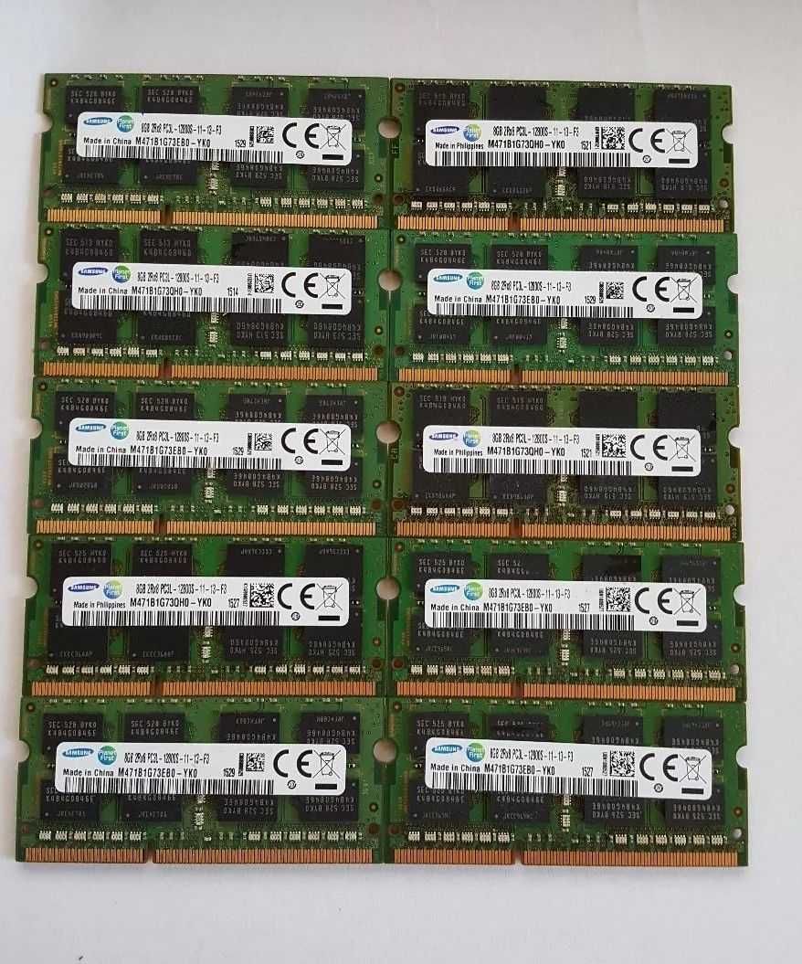 Память 2Gb, 4Gb, 8Gb SODIMM DDR3 Elpida Ramaxel ноутбук