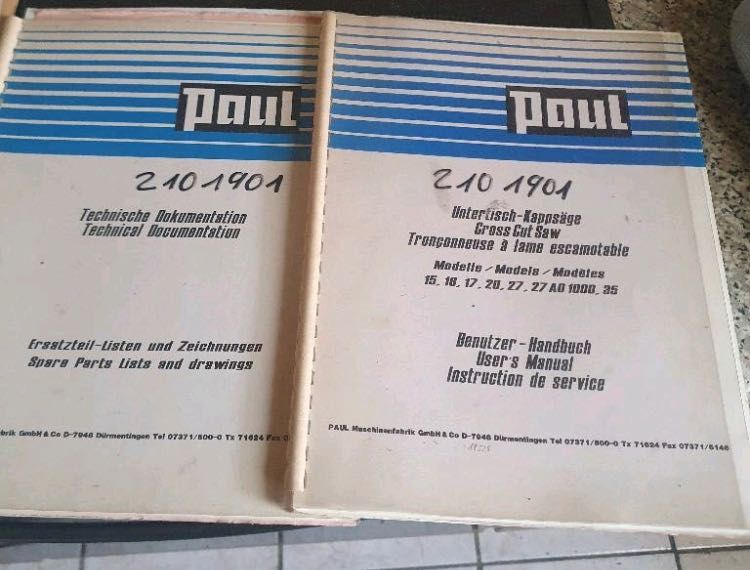 Piła poprzeczna Paul 17 AO