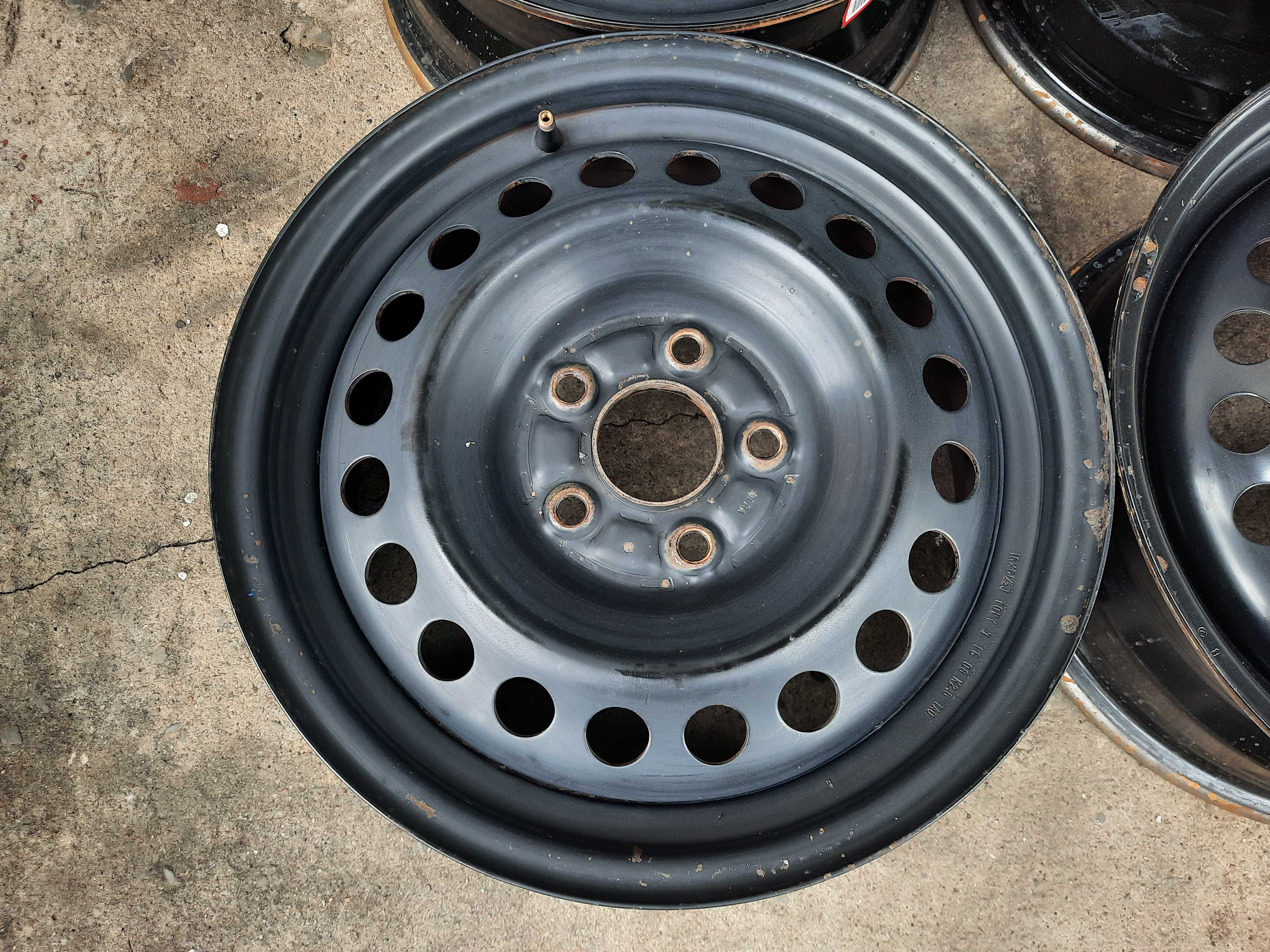 Oryginalne felgi stalowe HONDA 16" 5x114,3x64,1 ET50 Accord Civic VIII
