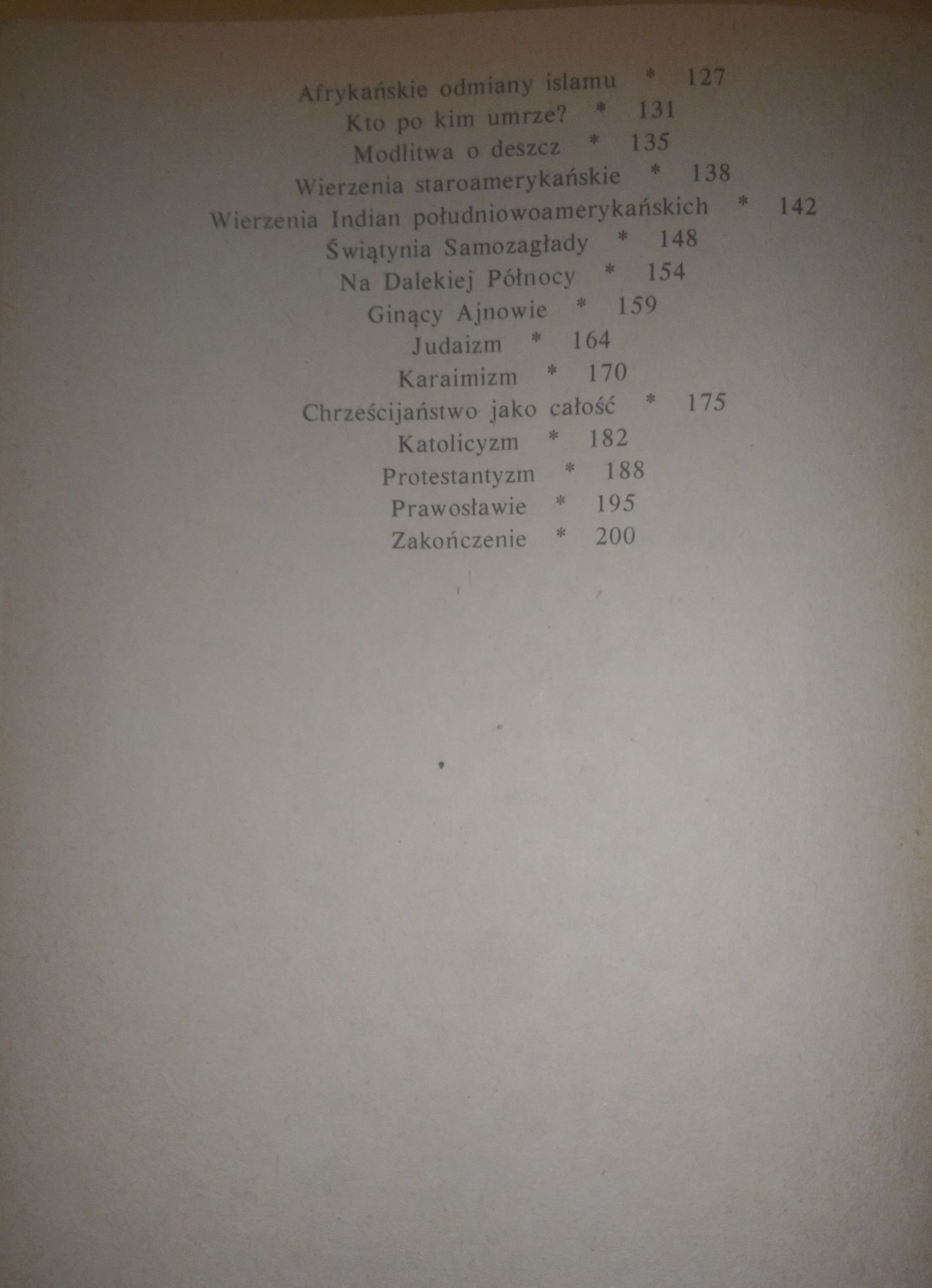 Religie współczesnego świata. Andrzej Tokarczyk