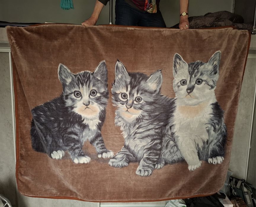 Koc elway gruby ciepły koty