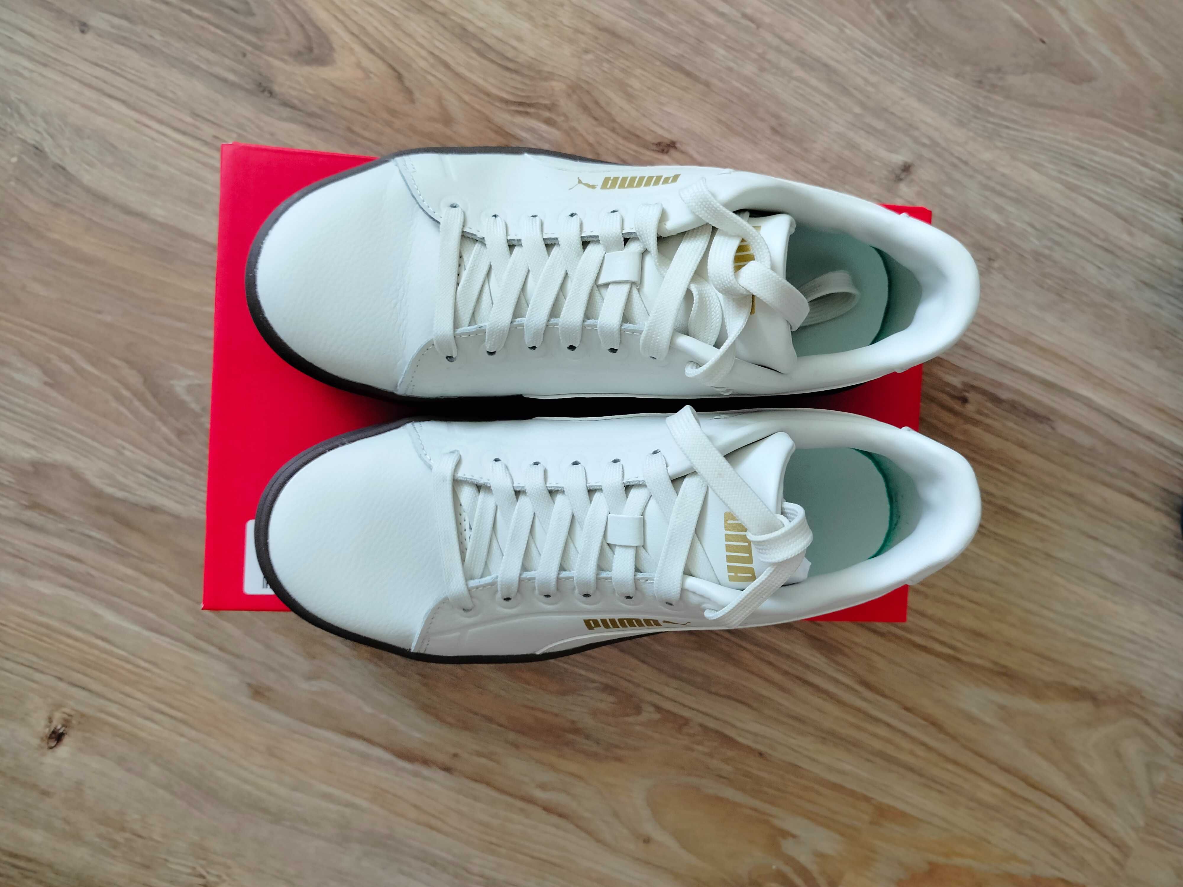 Sneakersy Puma Smash Platform V3 Slee - białe - rozmiar 38