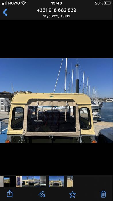 Capota Land Rover serie lll + radiador mx5 nb