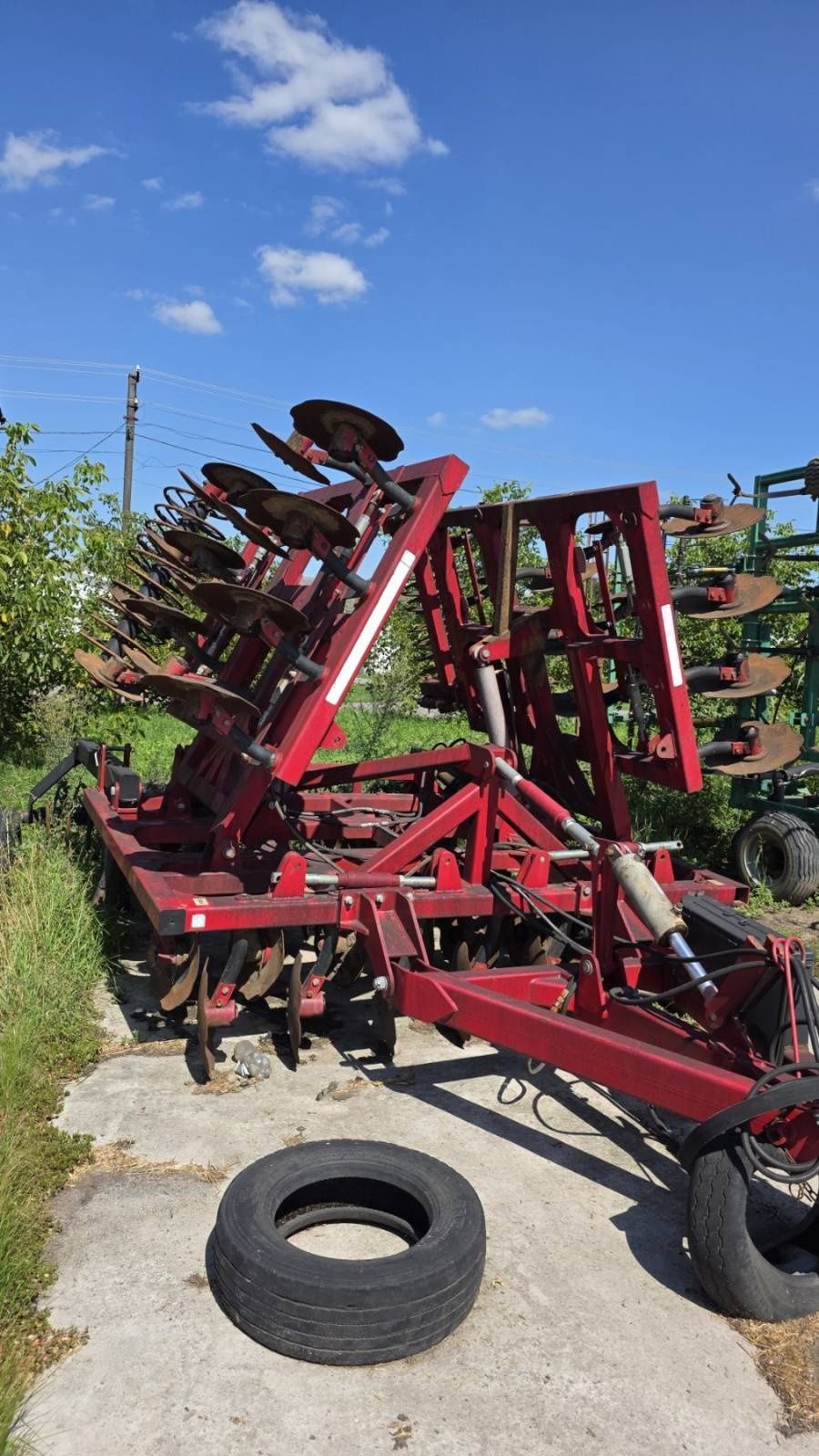 Борона дискова АНТАРЕС 6×4, чотирьохрядна, ЧЕРВОНА ЗІРКА, з ПДВ, 2014