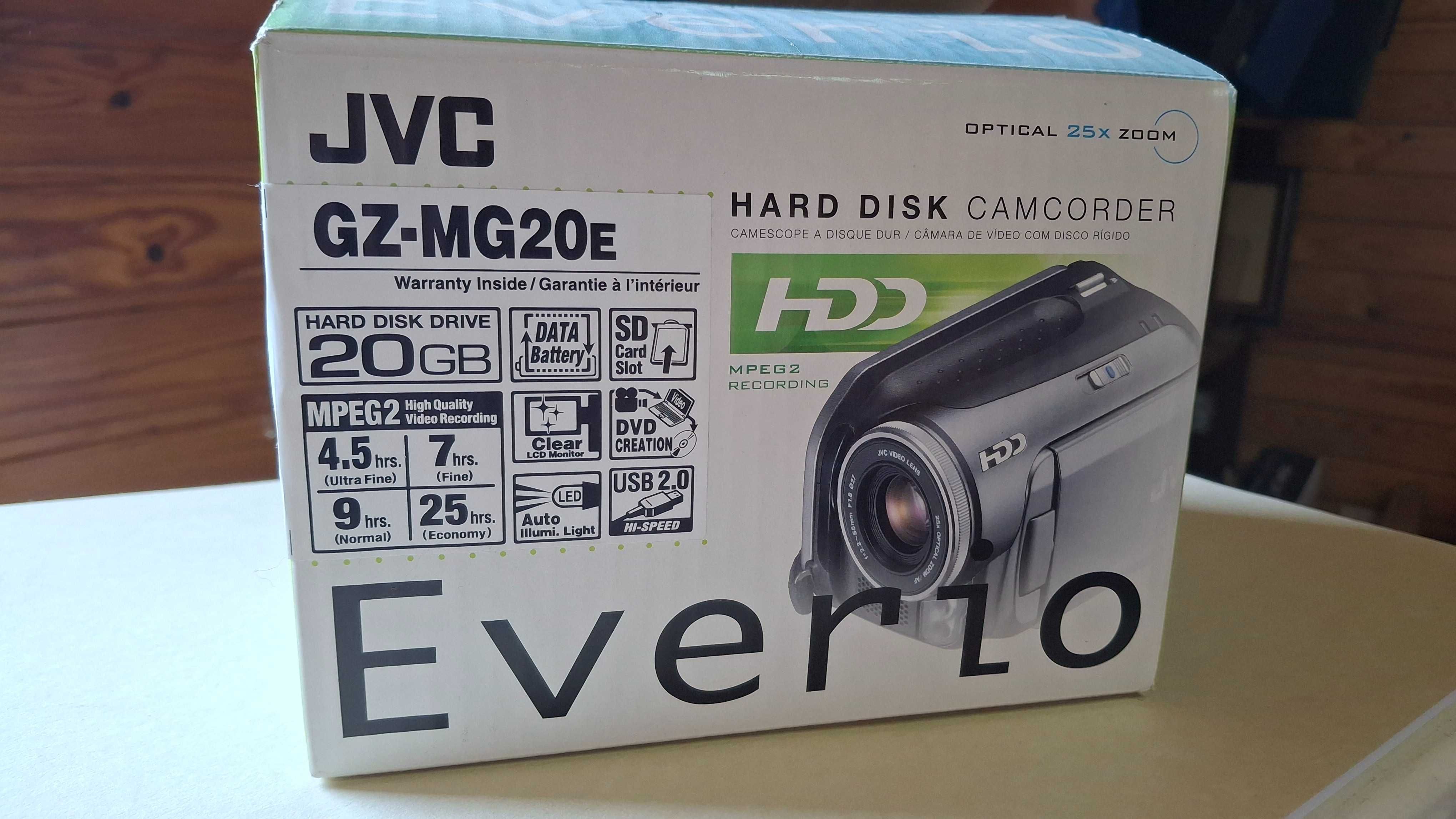 Câmara Filmar JVC GZ-MG20E
