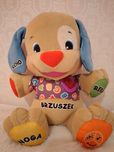 Zabawki Fisher Price Szczeniaczek Uczniaczek, Garnuszek, Piramida