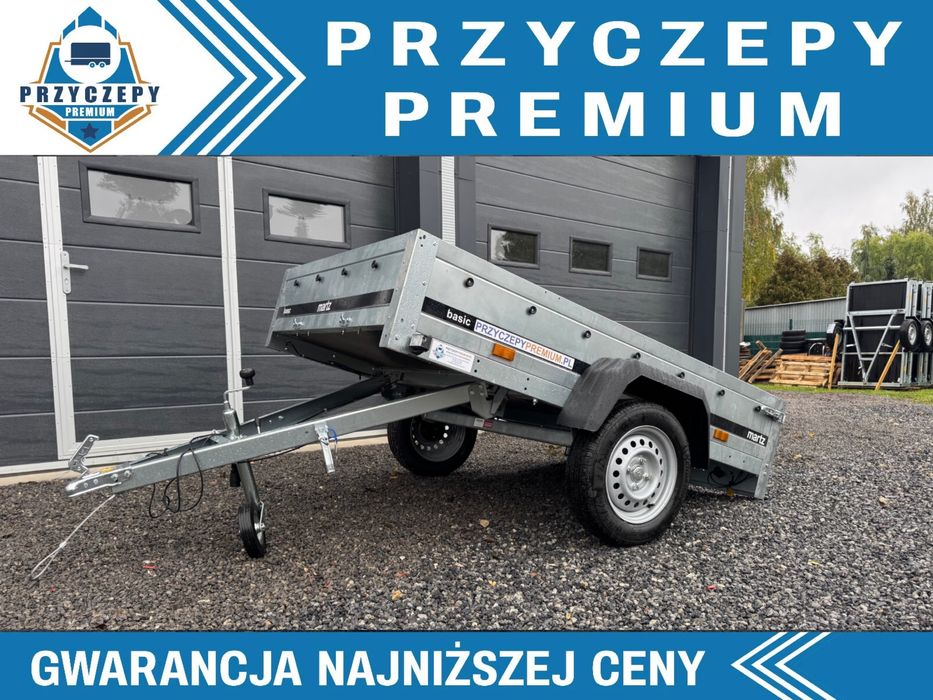 Przyczepa MARTZ KIPP 201x126 Nowa Uchylana pod QUADa, kosiarkę
