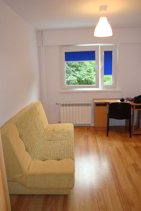 Pokój jednoosobowy tuż przy stacji metra Młociny - dostępny od ręki