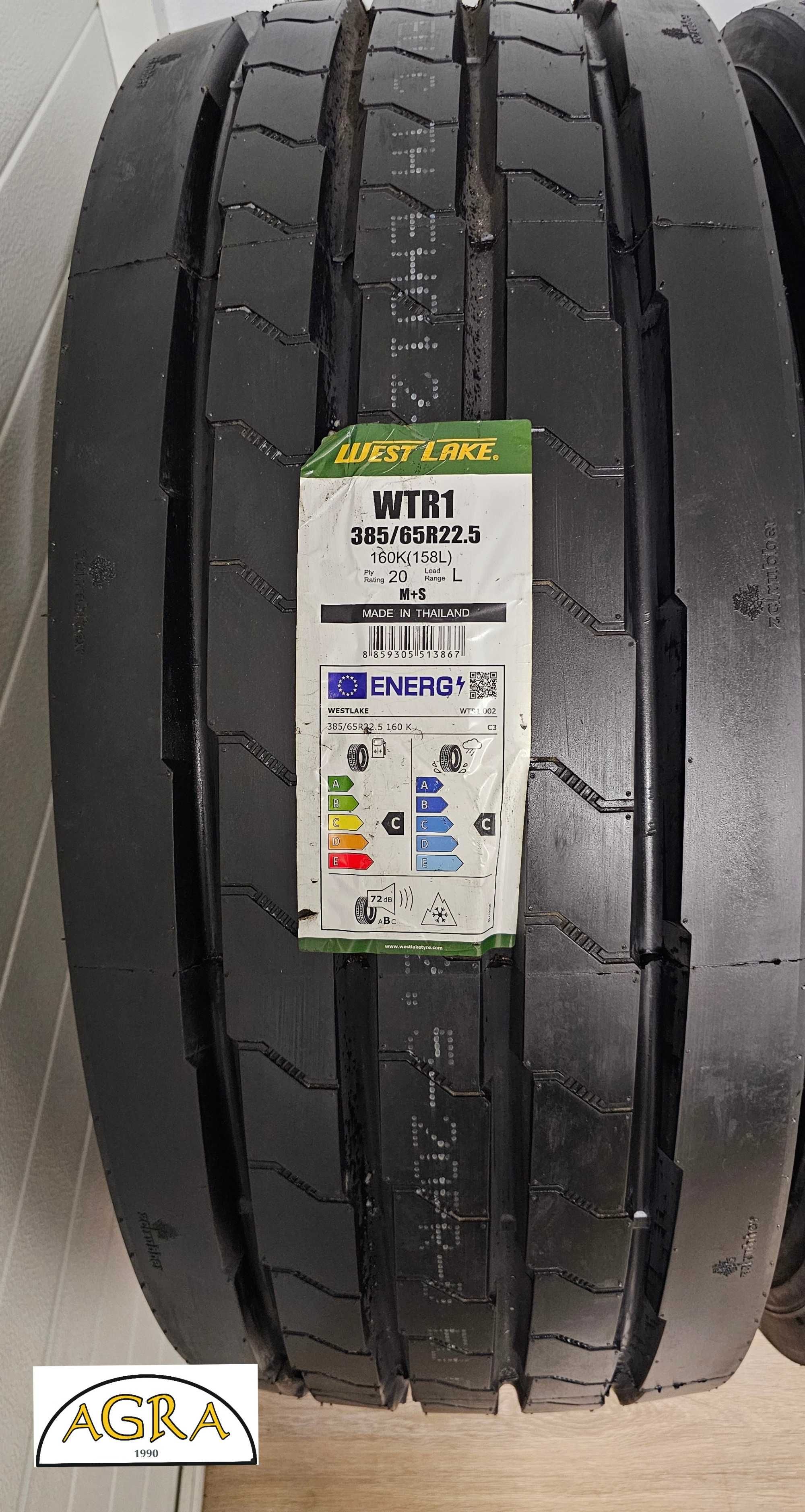 385/65R22.5 (1270netto) WEST LAKE  WTR1 OPONA nowa naczepa przyczepa