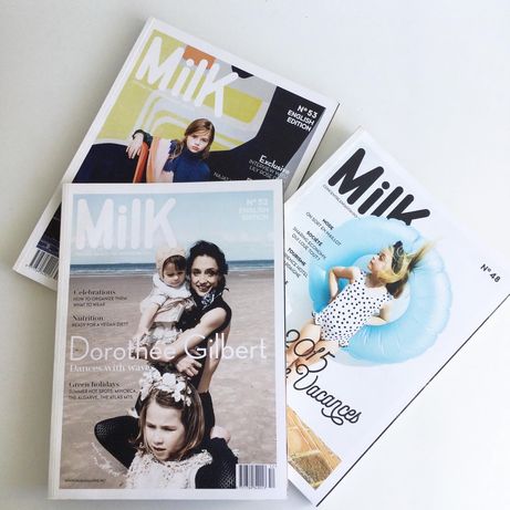Revistas MILK como novas