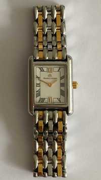 Maurice Lacroix Tank, kultowy zegarek, bransoletka bicolour, luksusowy