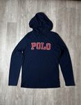 Худи Ralph Lauren Polo размер S оригинал лонгслив кофта поло tnf синяя