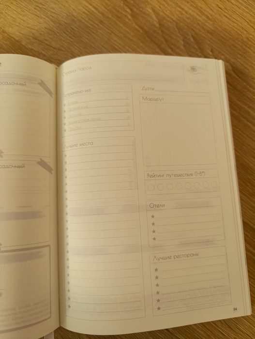 Блокнот трекер гарних звичок.