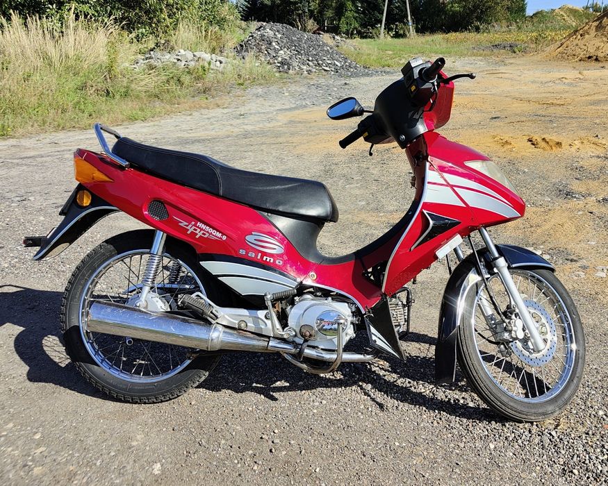 Motorower biegowy Skuter 50/70 Zipp Salmo 4T koła 17"