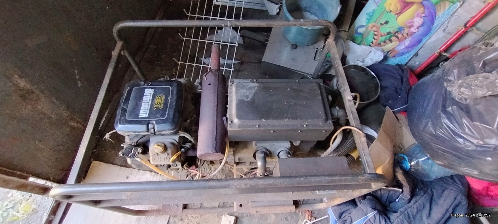 Генератор 8 квт (220 - 380). Двигун Vanguard® 18,0 HP