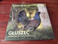 Polskie Monety Obiegowe 2008 Głuszec. 200 sztuk! Blister nr 080