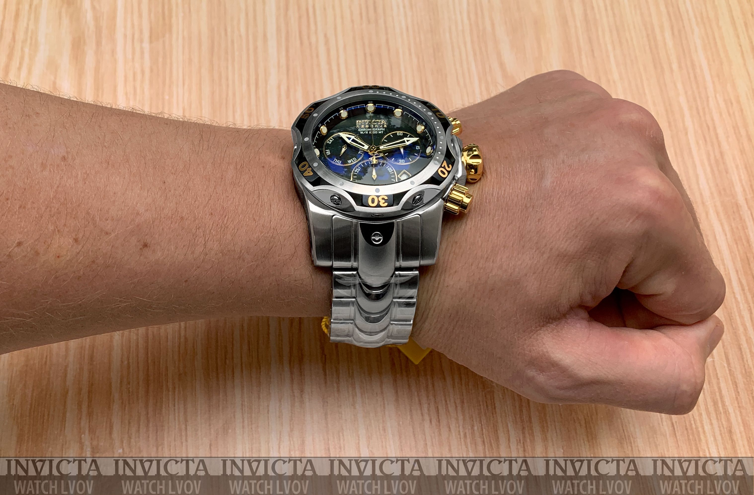 Часы Invicta 25977 Reserve Venom Mother of Pearl Black Gen III Swiss