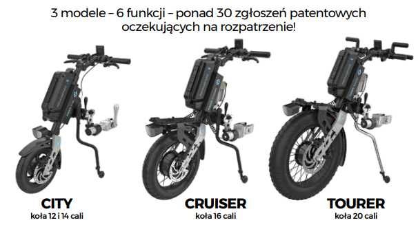 Przystawka do wózka inwalidzkiego Rehasense Paws Cruiser