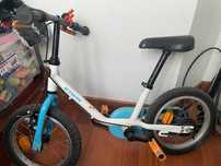 Bicicleta criança roda 14 3-6 anos