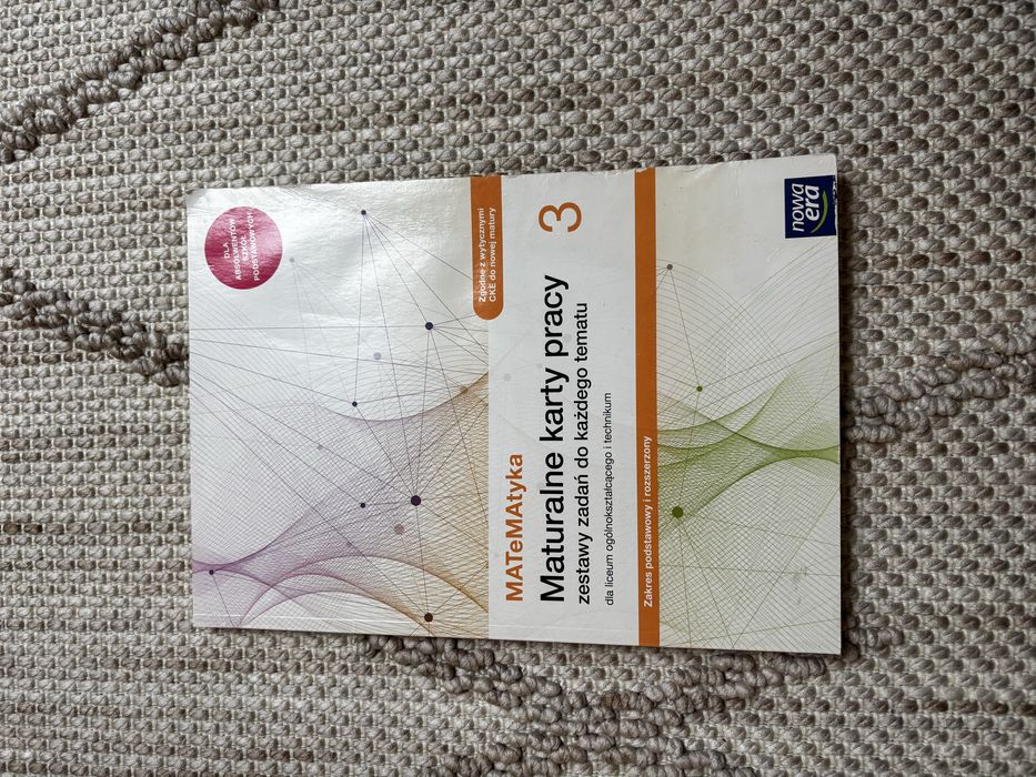 Matematyka maturalne karty pracy 3 nowa era