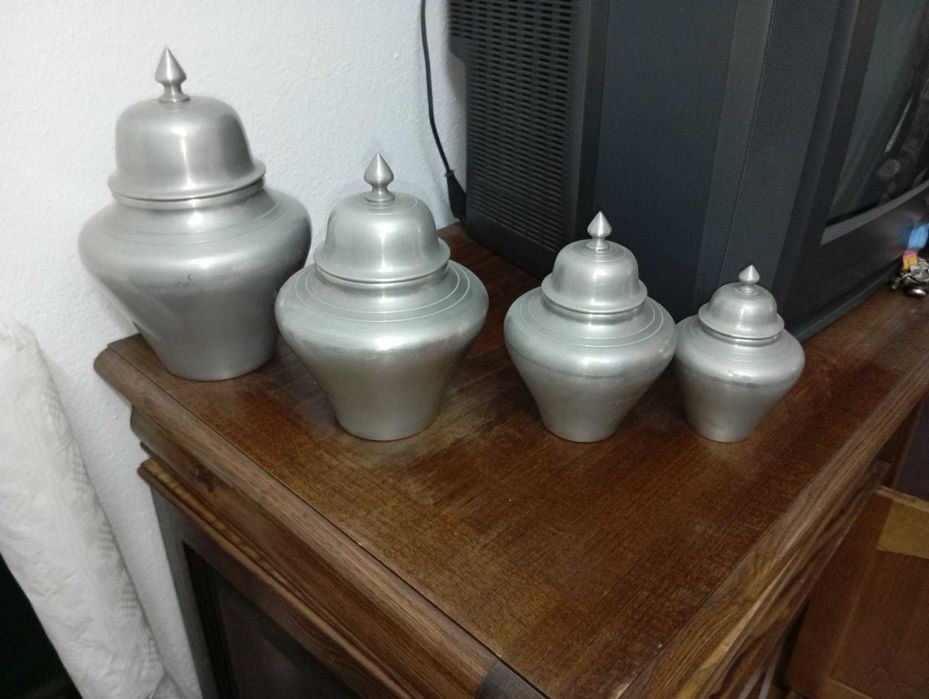 Pontes de decoração, em estanho