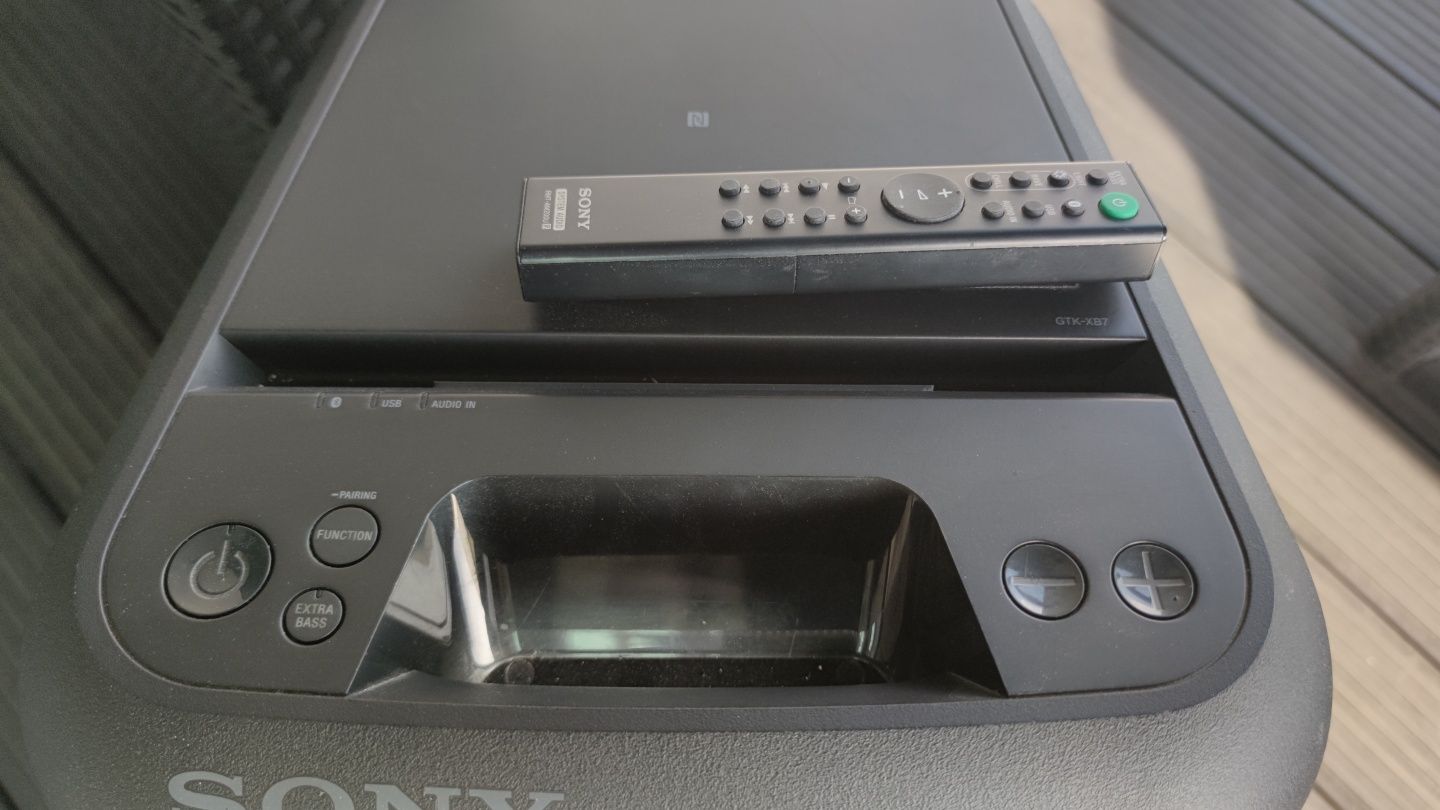 Sony GTK xb7, głośnik Bluetooth NFC
