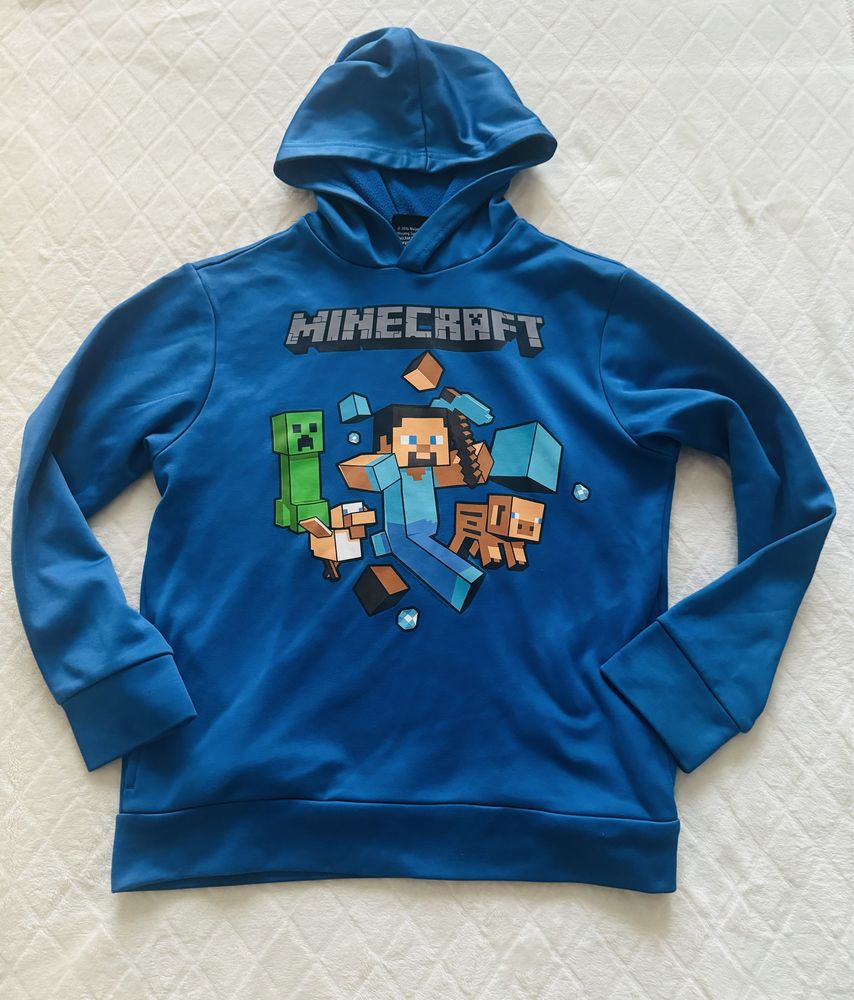 Bluza kangurka r. 146-152 Minecraft