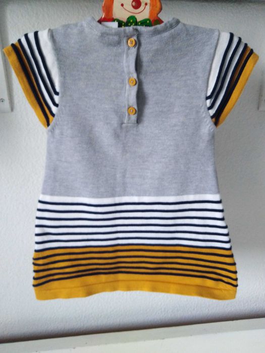 Camisola/vestido curto sem mangas Disney Baby