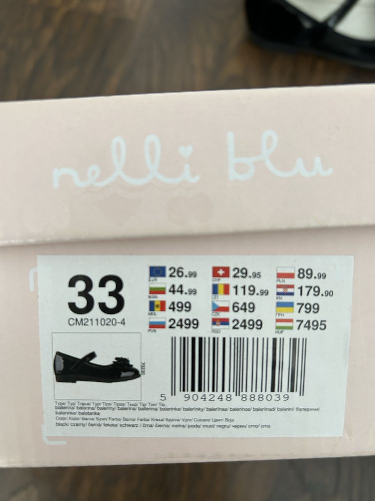 Buty dziewczęce eleganckie Nelli Blu