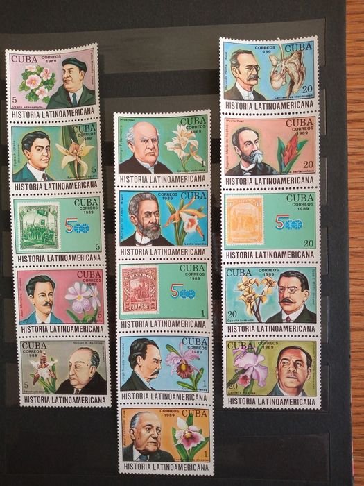 Klaser ze znaczkami fauna i flora
