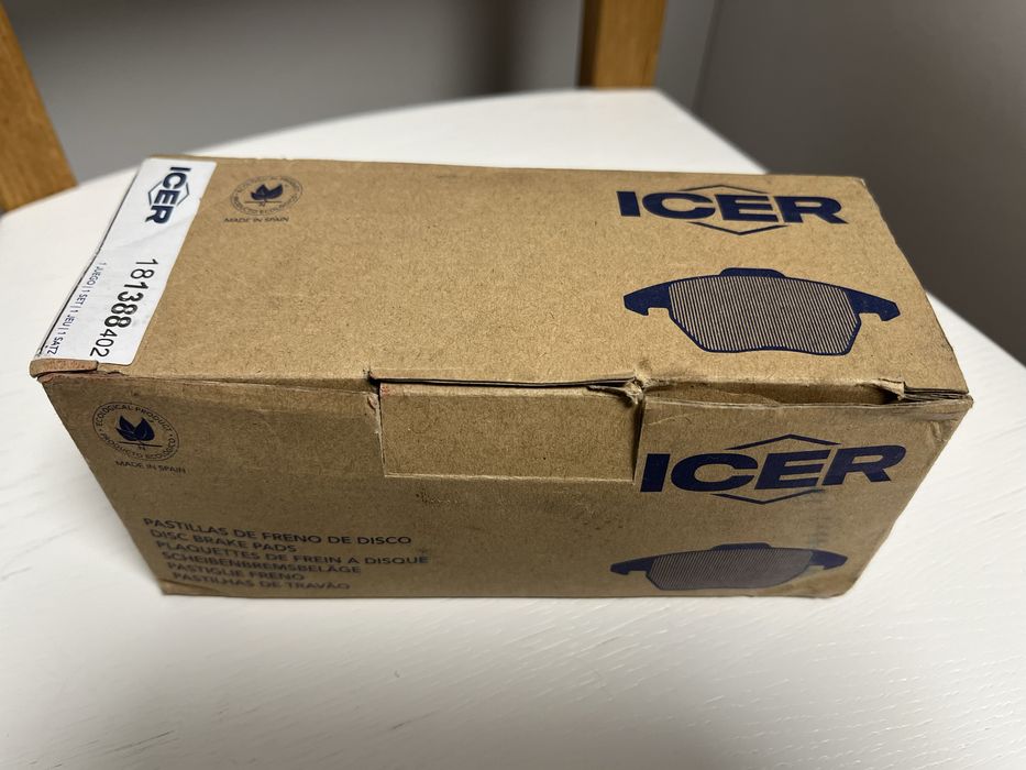 Тормозні колодки на citroen Icer