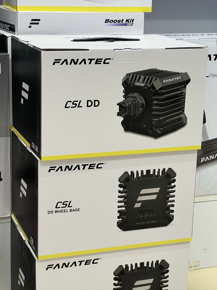 Direct Drive Bases Fanatec CSL DD 5nm (QR2) NEW! В наявності! Магазин!