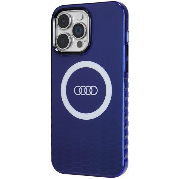 Etui Audi Iml Big Logo Magsafe Na Iphone 14 Pro Max - Niebieskie