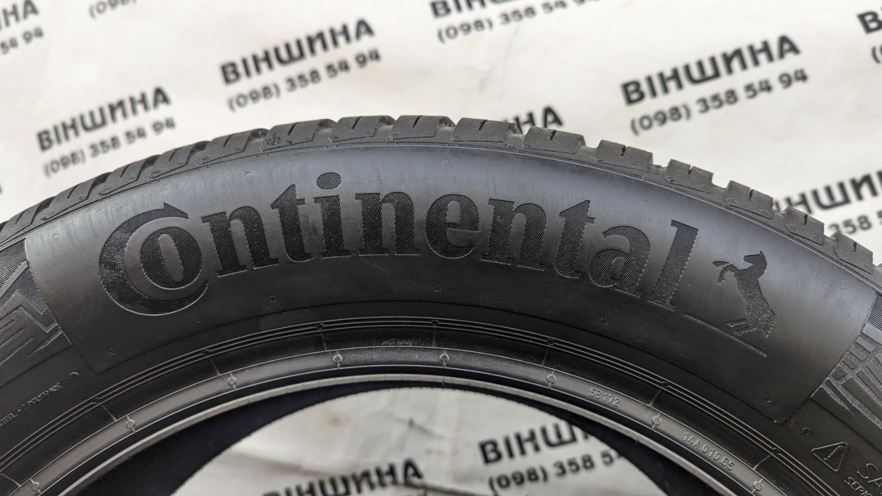 Шини 235/55 R 17 Continental AllSeasonContact. Пара. Колеса склад