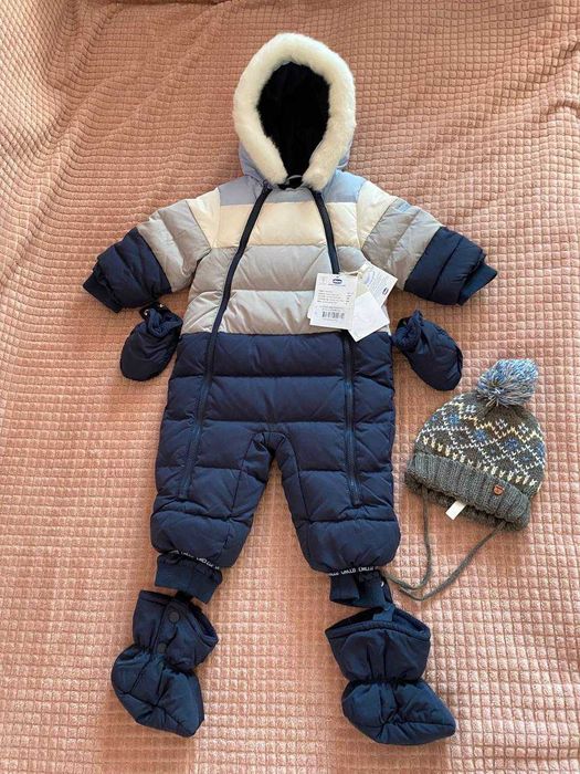 Пуховий комбінезон Chicco для хлопчика