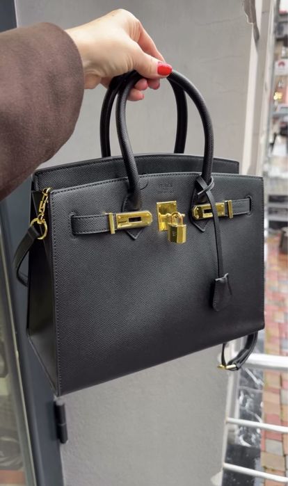 Женская сумка Hermes Birkin черная
