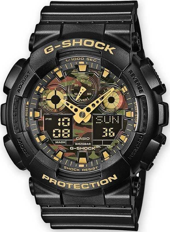 relogio G-SHOCK GA-100CF-1A9DR - casio