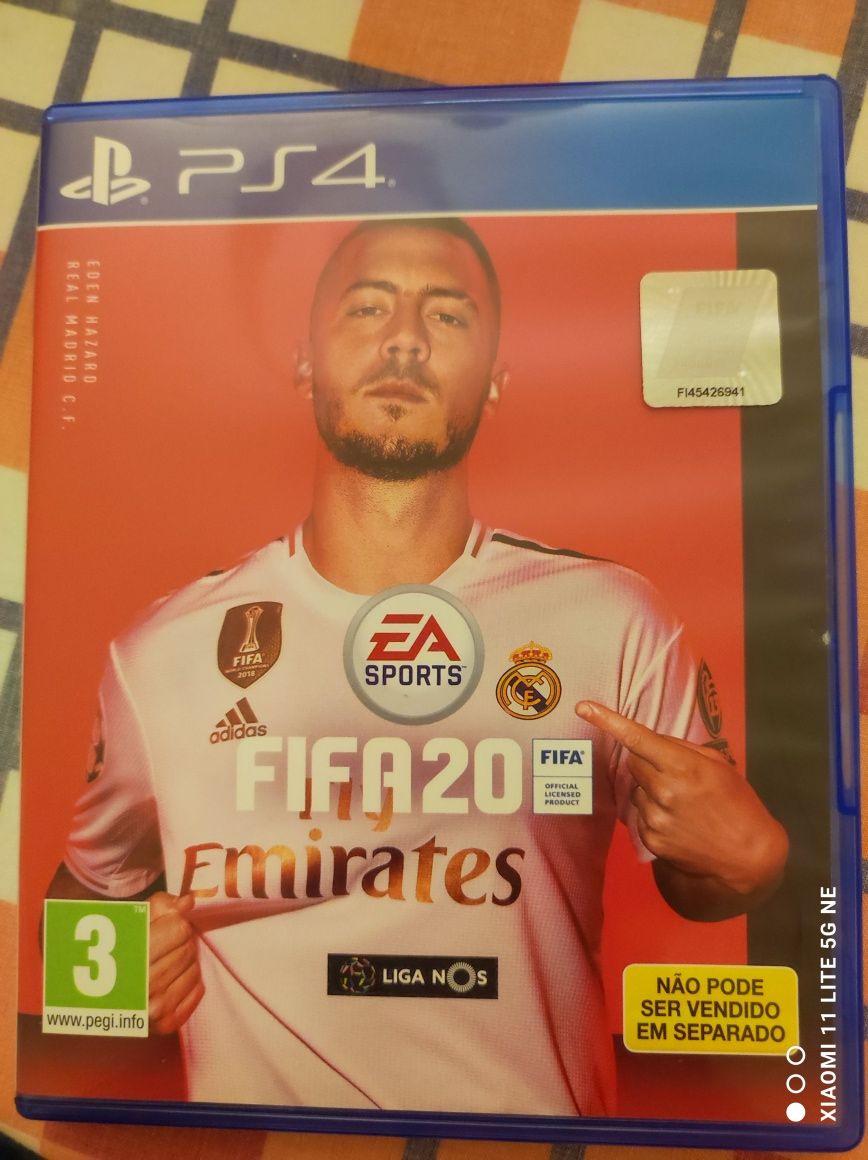 Jogo FIFA 20 PS4