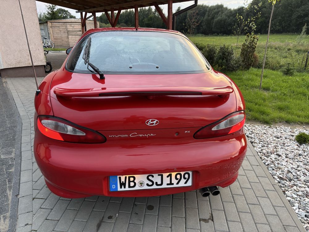 Hyundai coupe FX 2.0 Benz sprowadzony niski przebieg klima