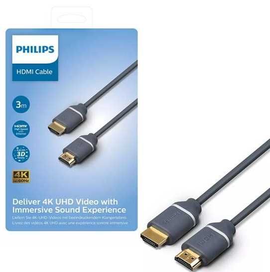 Kabel HDMI 2.0 4K 60Hz Ultra HD 18 Gbps, High Speed 3m