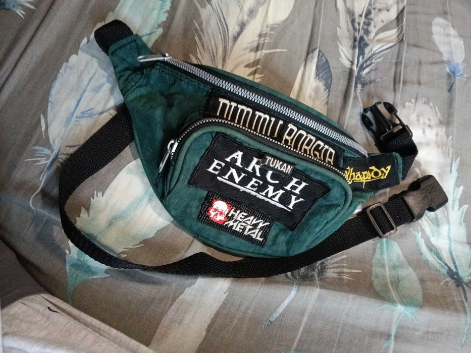 Torba nerka z naszywkami