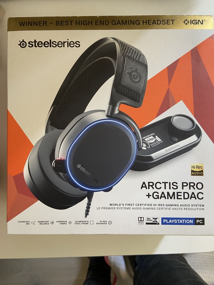 Steelseries Arctis Pro + Gamedac